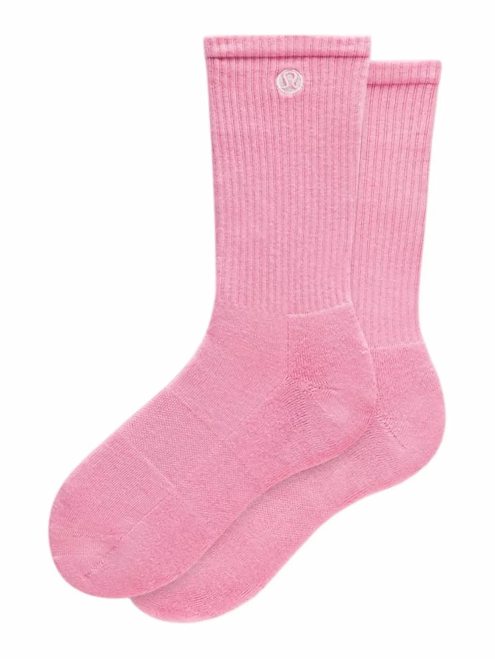 Lululemon Daily Essential Crew Socks Candy Cloud Size S NWT